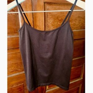 NWOT Brown Basic Cami